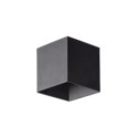 Kinkiet TK-Lighting CUBE TKL18182 kolor - czarny - transparentny styl Nowoczesny