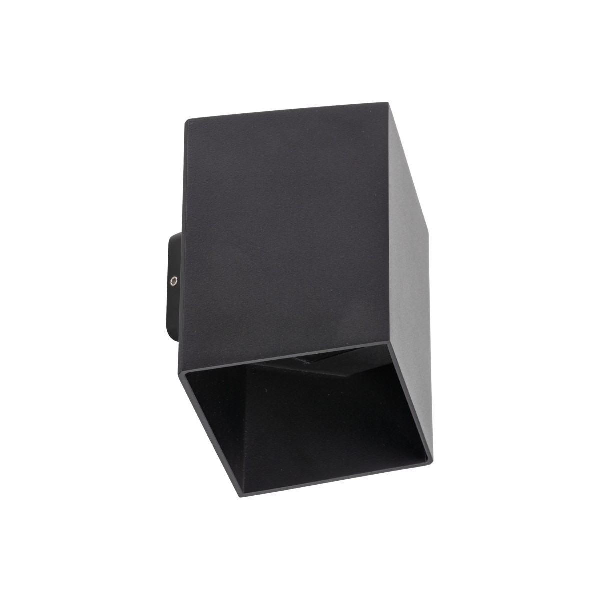 Kinkiet TK-Lighting CUBE TKL18182 kolor - czarny - transparentny styl Nowoczesny