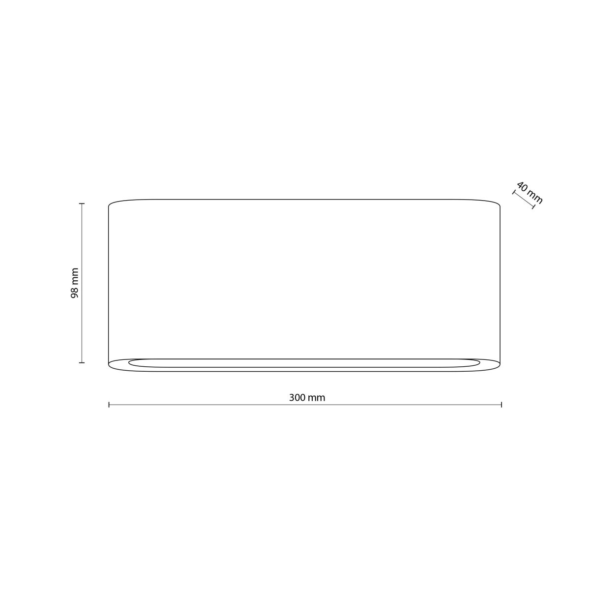 Kinkiet TK-Lighting ARWENA TKL18186 kolor - czarny - biały styl Nowoczesny