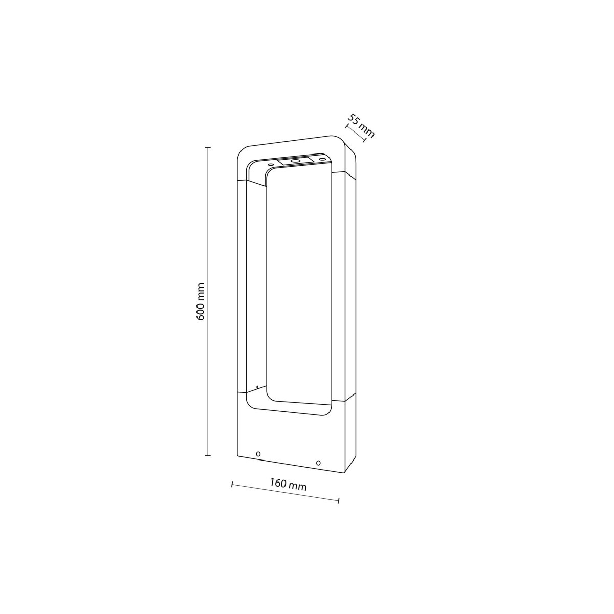 Lampa podłogowa TK-Lighting ARIUS TKL19000 kolor - czarny - transparentny styl Nowoczesny