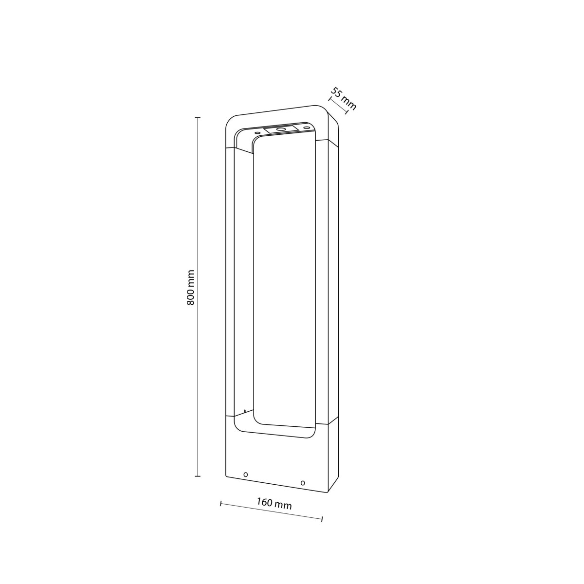 Lampa podłogowa TK-Lighting ARIUS TKL19001 kolor - czarny - transparentny styl Nowoczesny