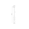 Lampa wisząca TK-Lighting TOWER TKL10959 kolor -  styl