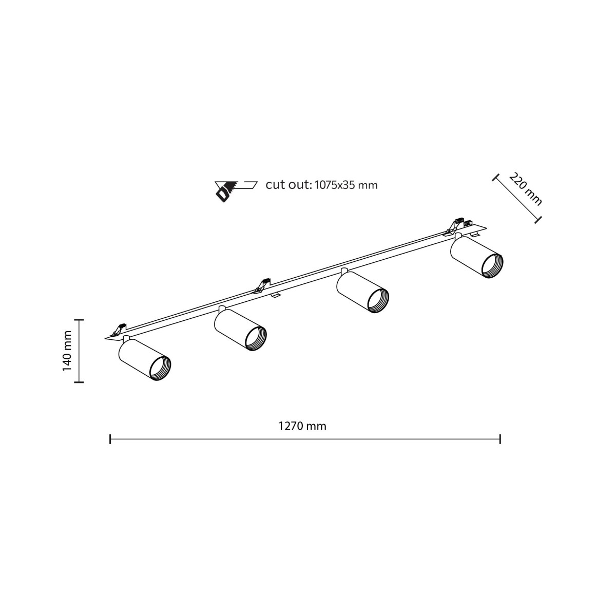 Lampa sufitowa TK-Lighting AMIS TKL10813  Lampa ścienna kolor - biały - złoty styl Nowoczesny