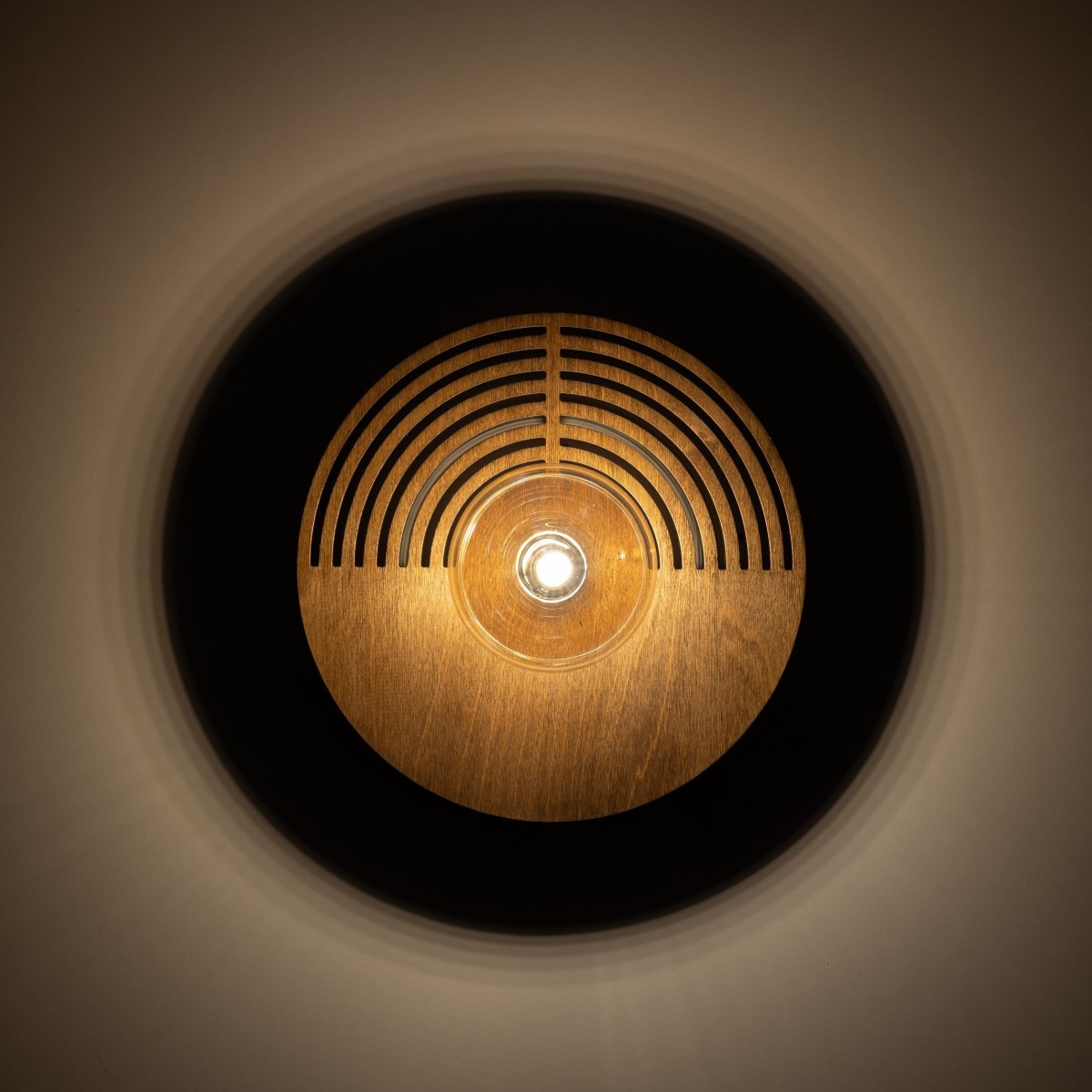 Lampa ścienna TK-Lighting LUNAR TKL11013  Kinkiet kolor - dąb - brązowy styl Nowoczesny  Glamour