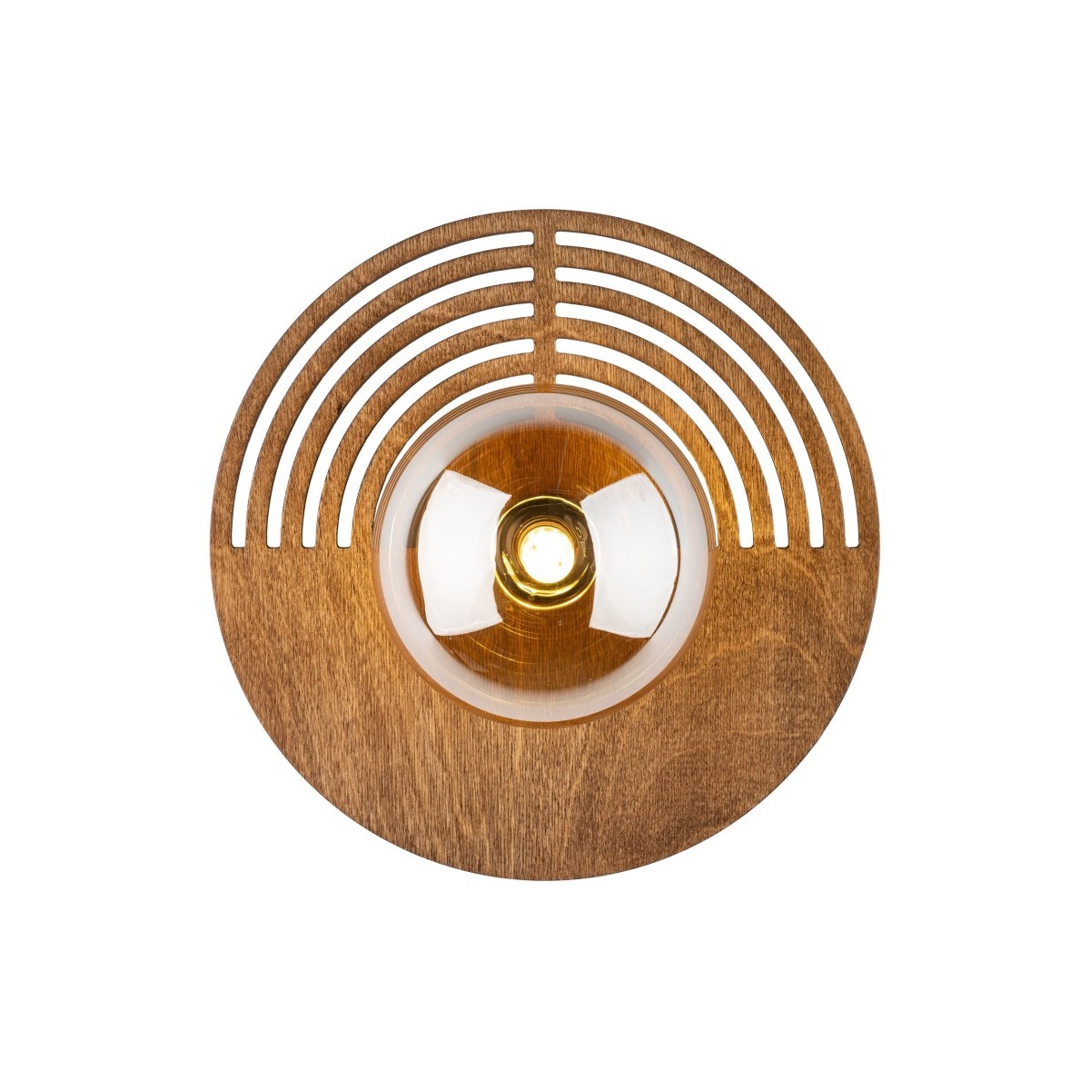 Lampa ścienna TK-Lighting LUNAR TKL11013  Kinkiet kolor - dąb - brązowy styl Nowoczesny  Glamour