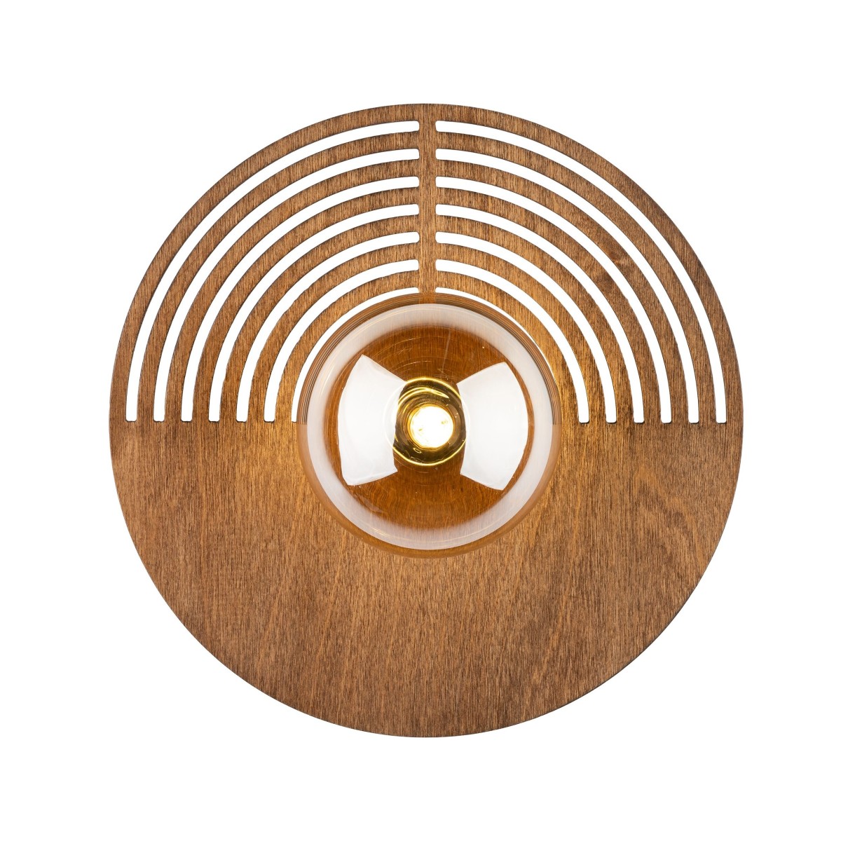 Kinkiet TK-Lighting LUNAR TKL11014 kolor - dąb - biały styl Nowoczesny  Glamour