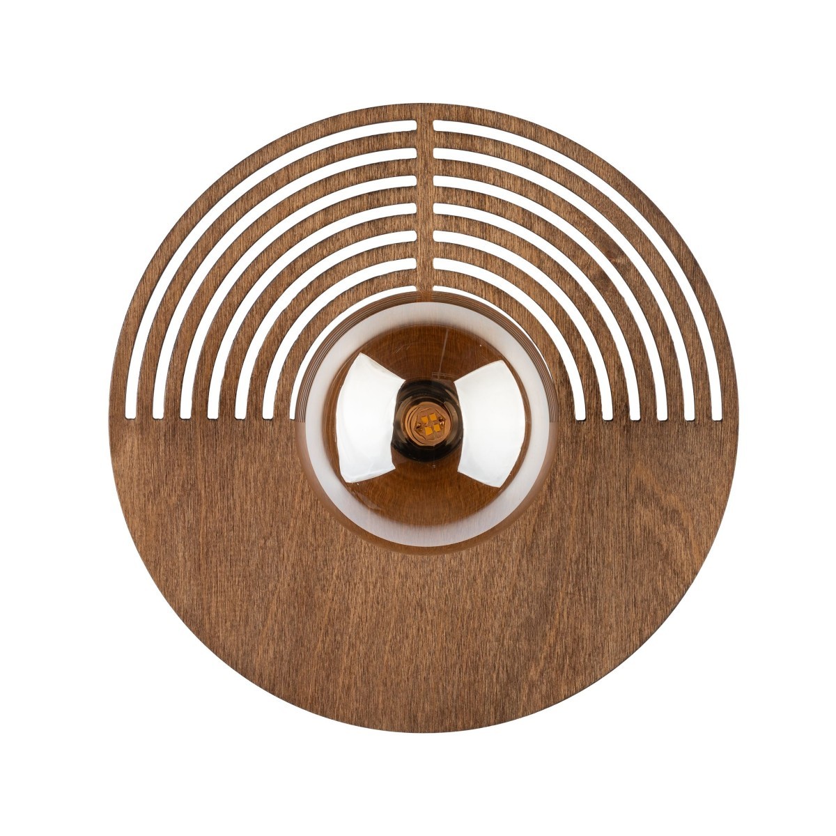 Kinkiet TK-Lighting LUNAR TKL11014 kolor - dąb - biały styl Nowoczesny  Glamour