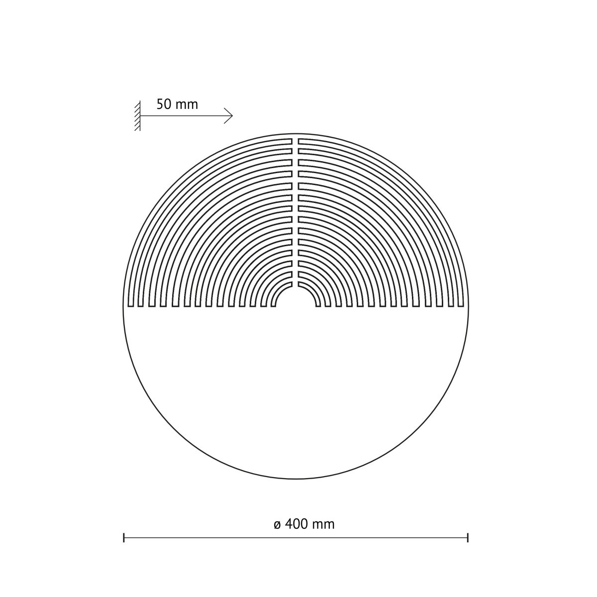 Lampa ścienna TK-Lighting LUNAR TKL11015  Kinkiet kolor - dąb - brązowy styl Nowoczesny  Glamour