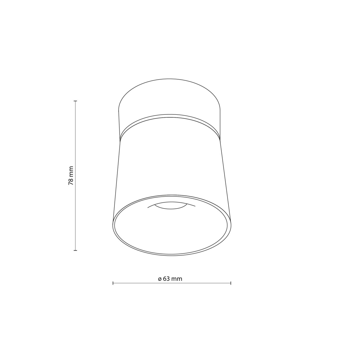 Lampa sufitowa TK-Lighting KYOTO TKL18134 kolor - biały styl Nowoczesny