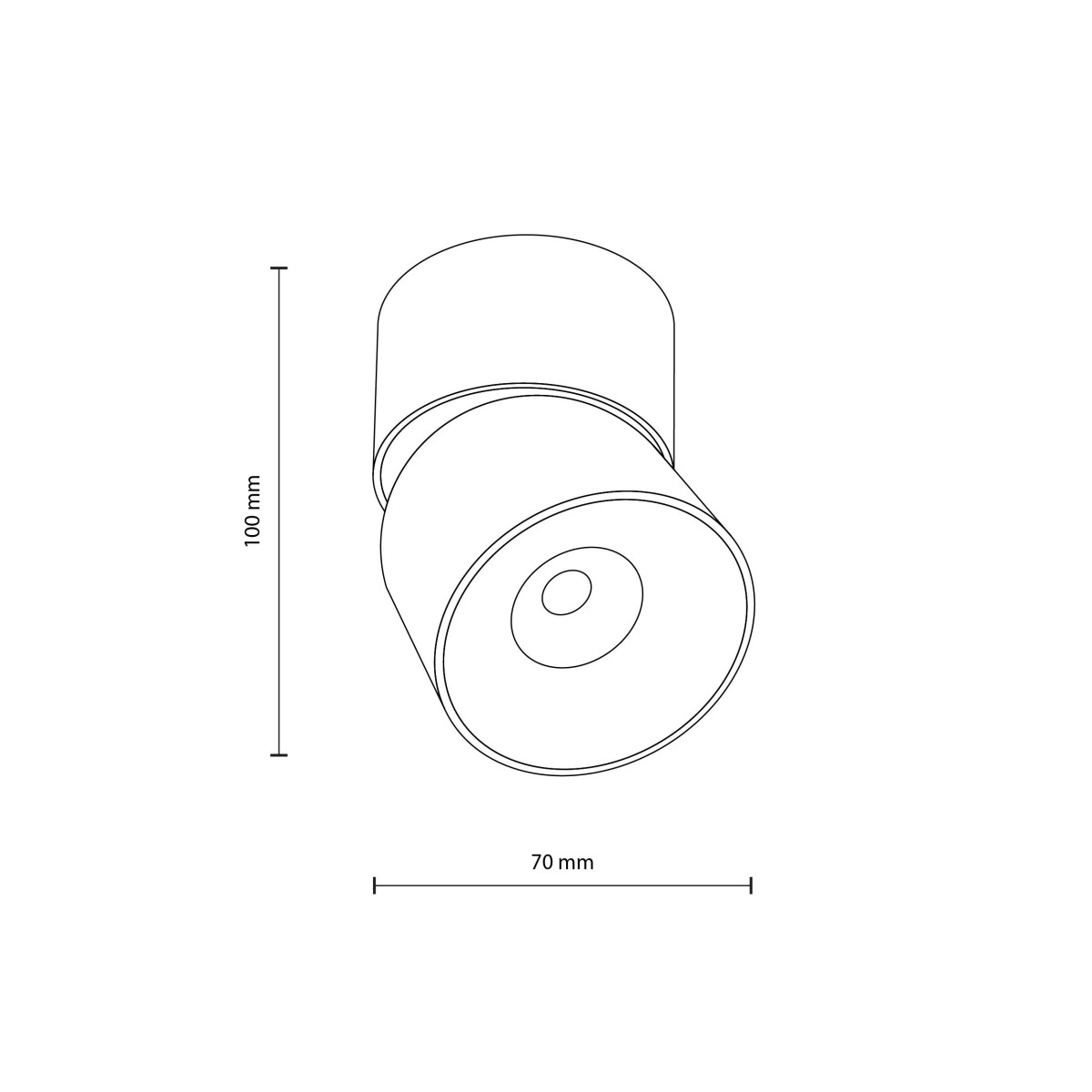Lampa sufitowa TK-Lighting SPARK TKL18168 kolor - biały styl Nowoczesny