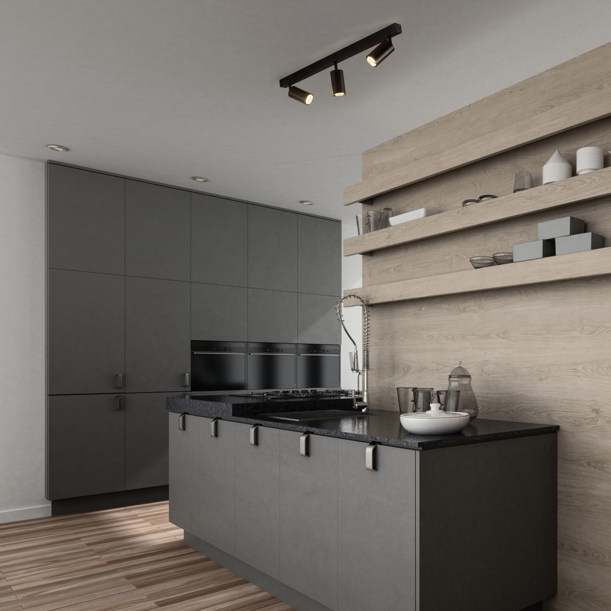 Lampa sufitowa TK-Lighting AMIS TKL10634  Lampa ścienna kolor - czarny - złoty styl Nowoczesny