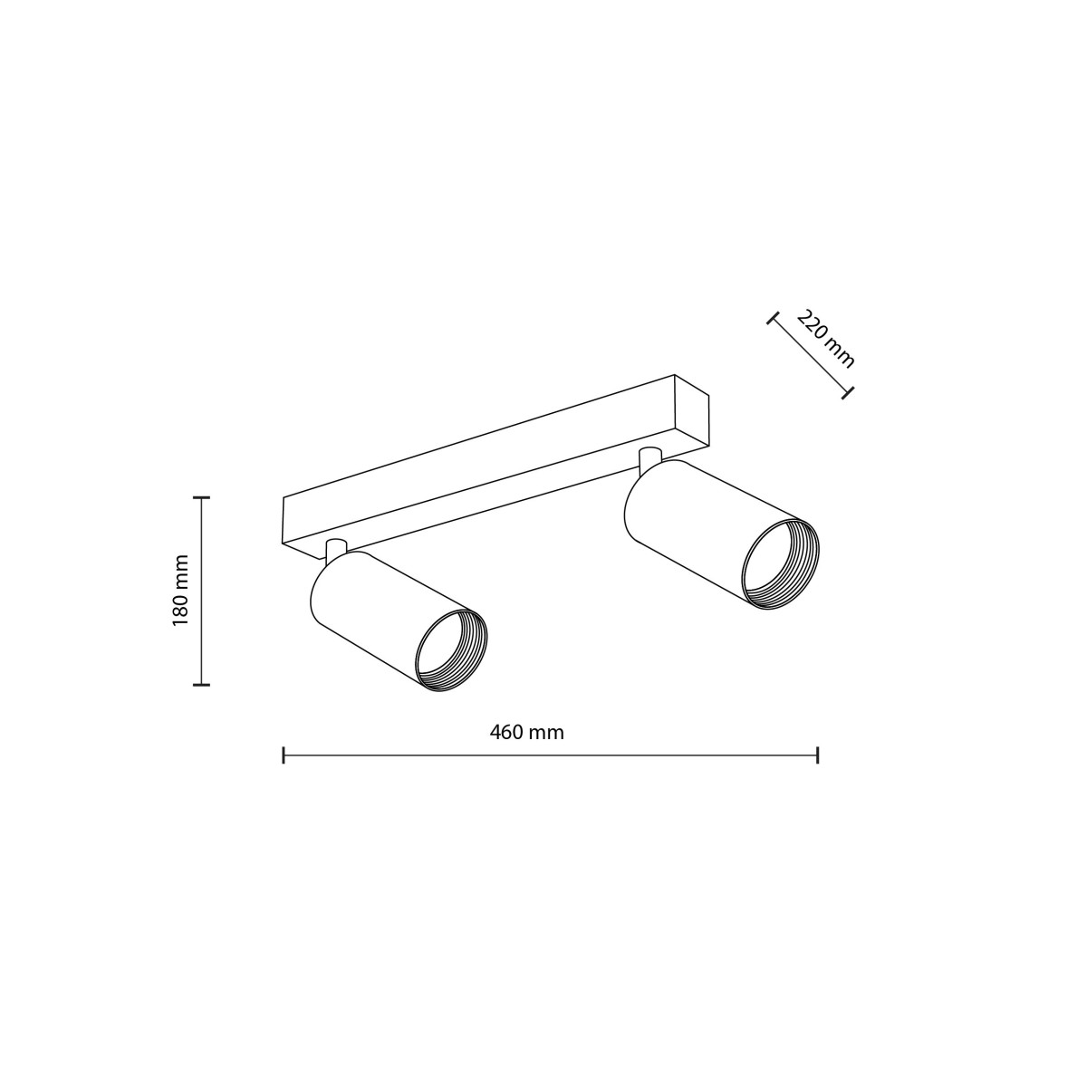 Lampa sufitowa TK-Lighting AMIS TKL10795 kolor - biały - złoty styl Nowoczesny