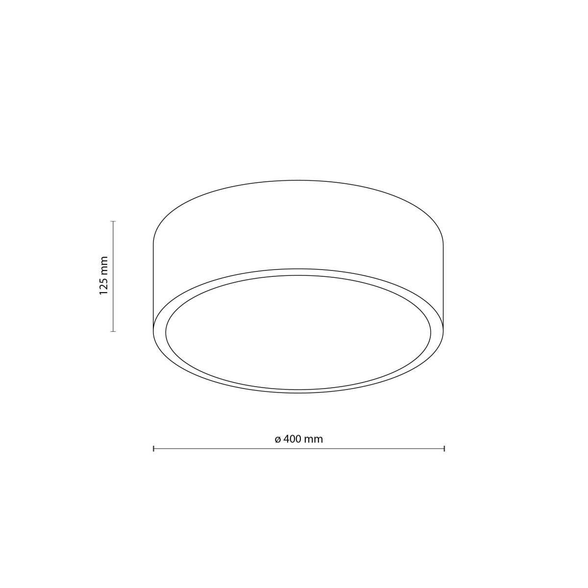 Lampa sufitowa TK-Lighting LIVO TKL10985  Lampa ścienna kolor - biały styl Nowoczesny