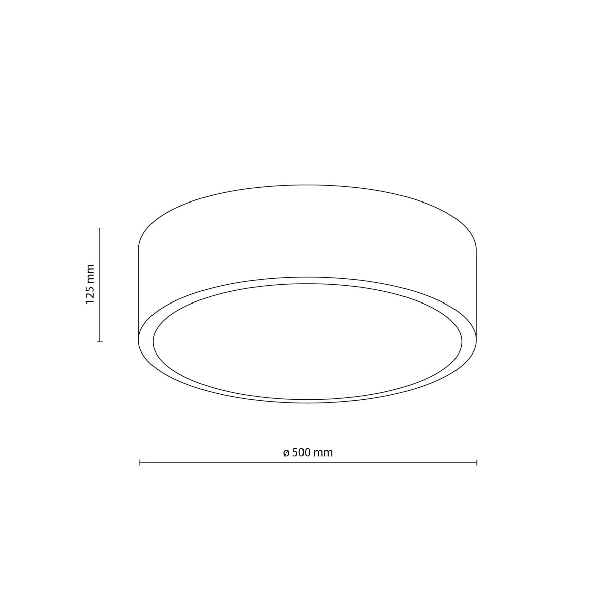Lampa sufitowa TK-Lighting LIVO TKL10987  Lampa ścienna kolor - biały styl Nowoczesny
