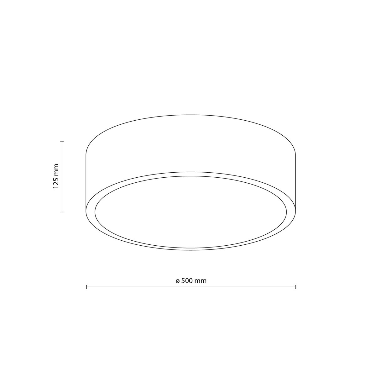Lampa sufitowa TK-Lighting LIVO TKL10987  Lampa ścienna kolor - biały styl Nowoczesny