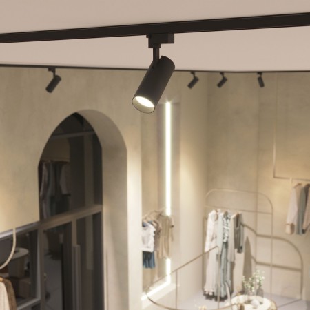 Systemy szynowe TK-Lighting TRACER TKL18189 kolor - czarny - transparentny styl Nowoczesny