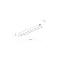 Systemy szynowe TK-Lighting TRACER TKL18191  Lampa sufitowa kolor - biały styl Nowoczesny