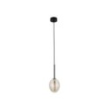 Lampa wisząca TK-Lighting PEARL TKL10831 kolor - czarny - koniak styl Nowoczesny  Glamour