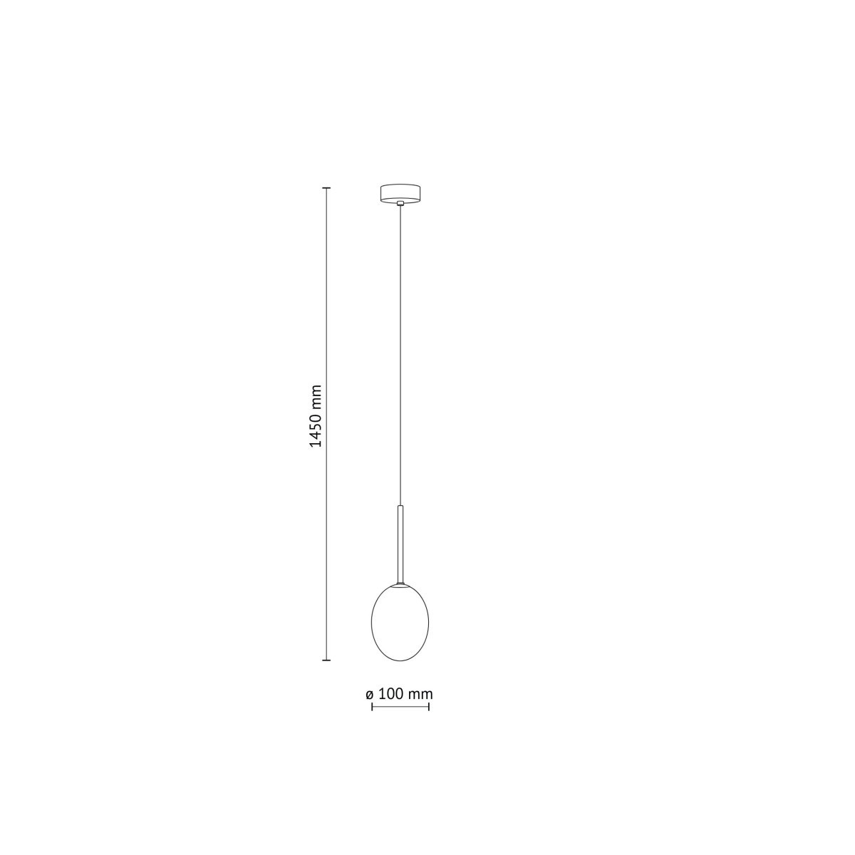 Lampa wisząca TK-Lighting PEARL TKL10831 kolor - czarny - koniak styl Nowoczesny  Glamour