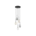 Lampa wisząca TK-Lighting PEARL TKL10844 kolor - czarny - multikolor styl Nowoczesny  Glamour