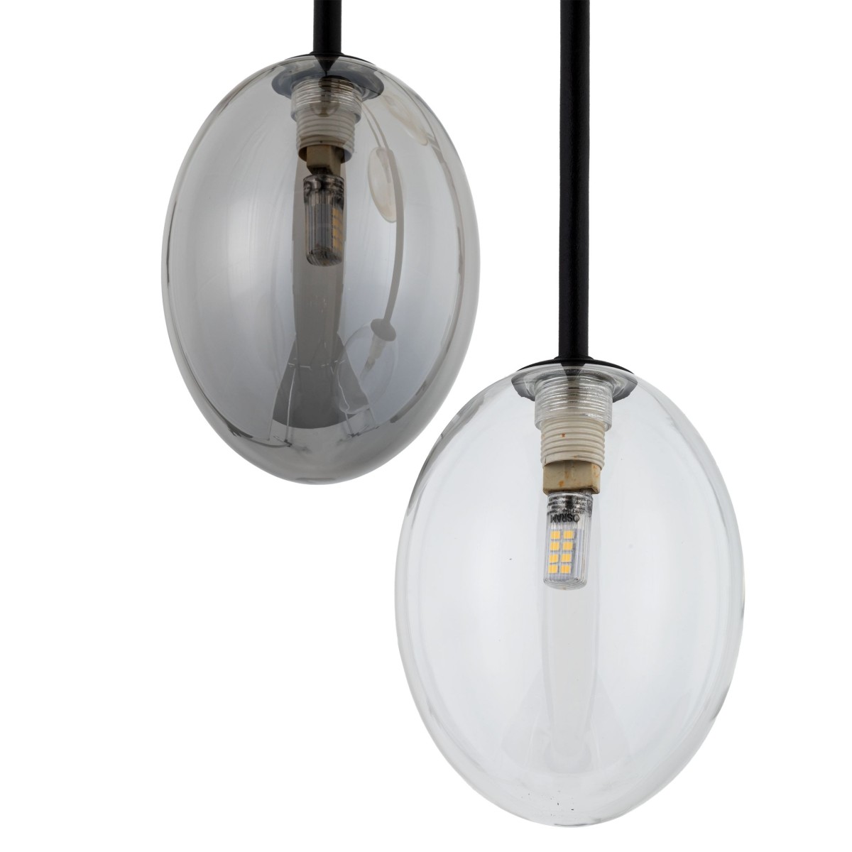 Lampa wisząca TK-Lighting PEARL TKL10844 kolor - czarny - multikolor styl Nowoczesny  Glamour
