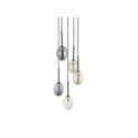 Lampa wisząca TK-Lighting PEARL TKL10844 kolor - czarny - multikolor styl Nowoczesny  Glamour