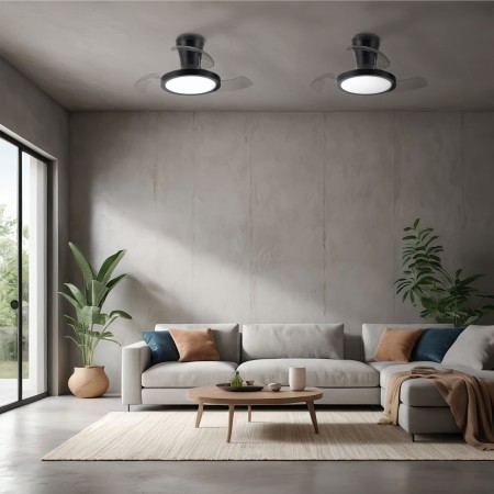 Lampa sufitowa TK-Lighting BREEZE TKL18199 kolor - czarny - biały styl Klasyczny