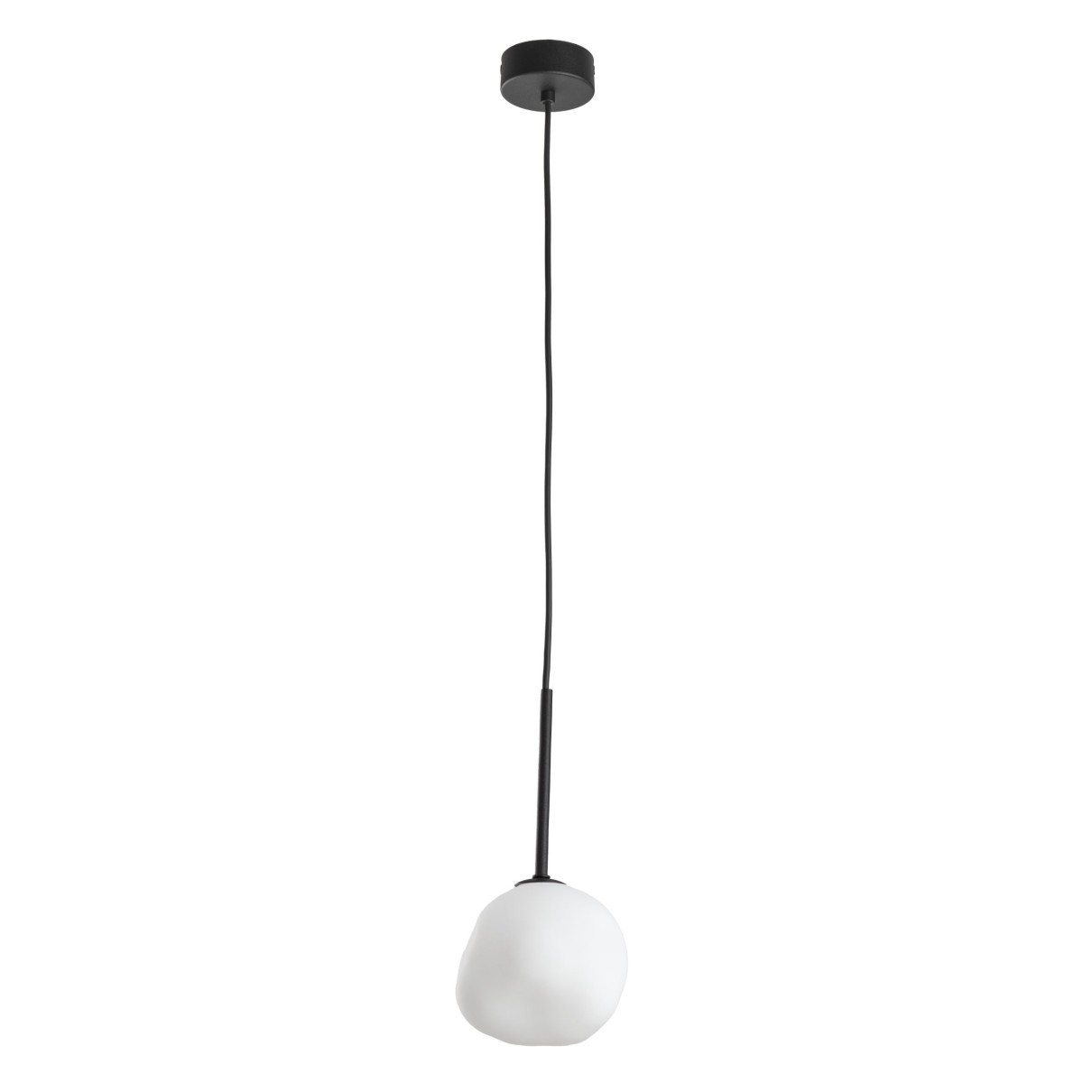 Lampa wisząca TK-Lighting MISTY TKL11017  Lampa sufitowa kolor - czarny - biały styl Nowoczesny  Glamour