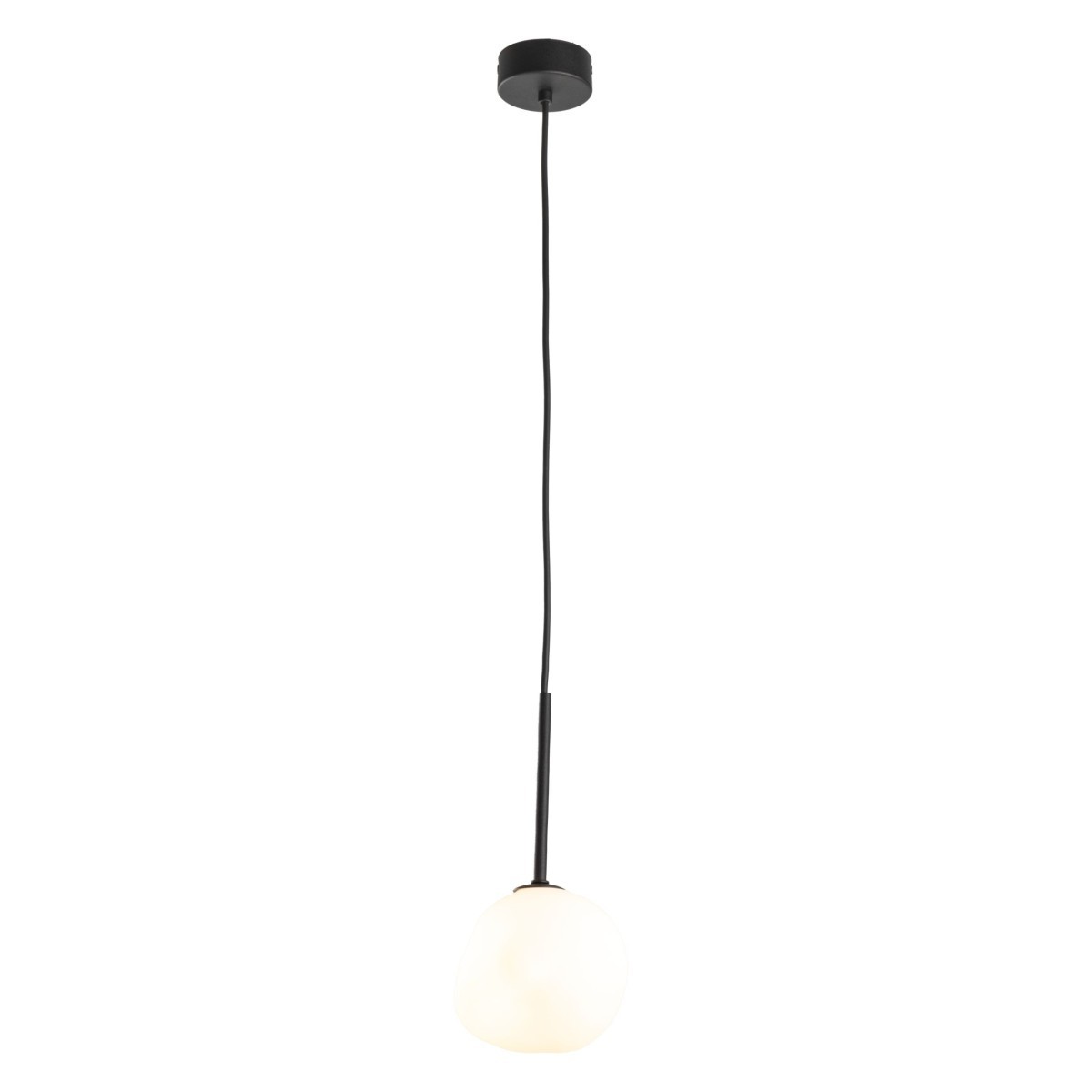 Lampa wisząca TK-Lighting MISTY TKL11017  Lampa sufitowa kolor - czarny - biały styl Nowoczesny  Glamour