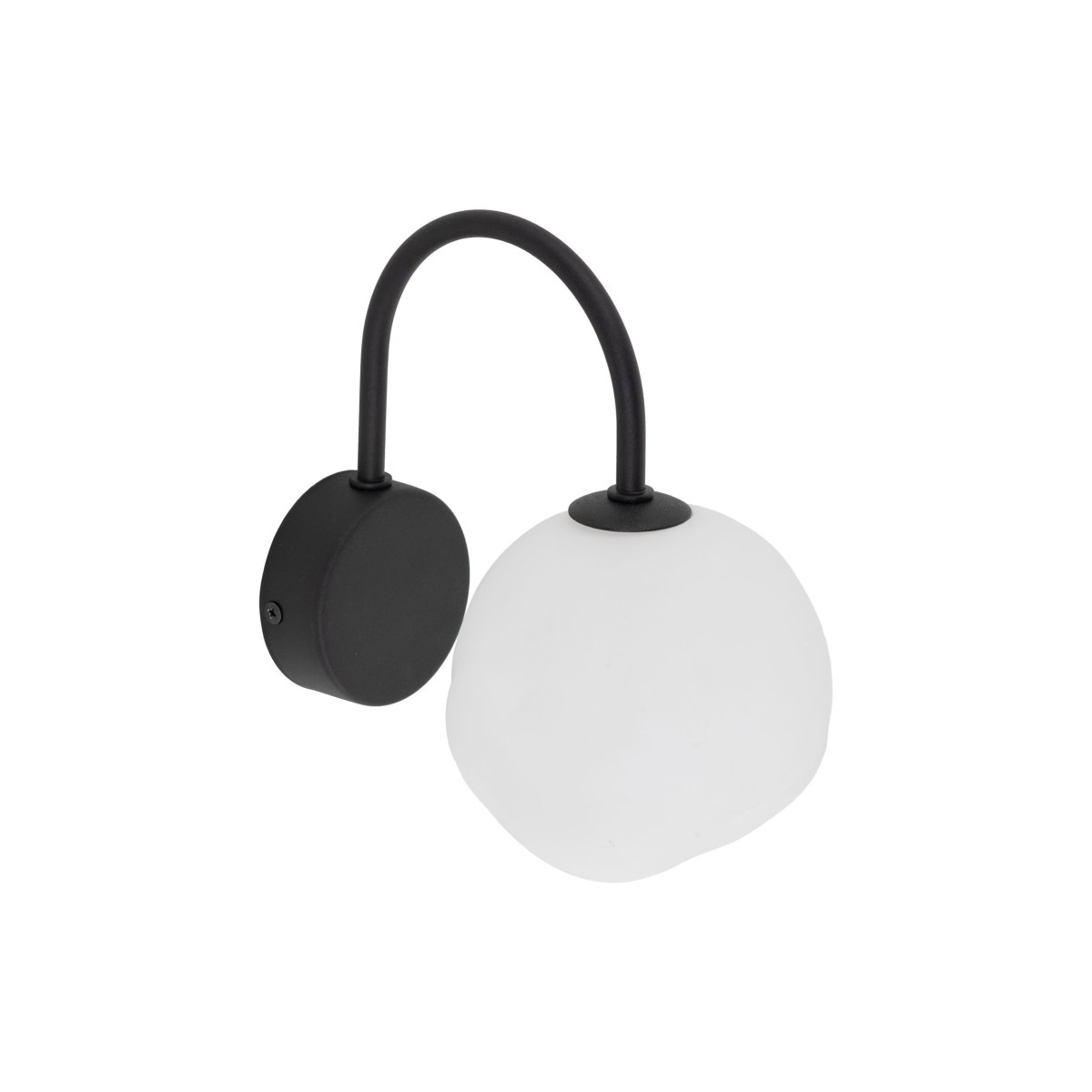 Lampa ścienna TK-Lighting MISTY TKL11016  Kinkiet kolor - czarny - biały styl Nowoczesny  Glamour