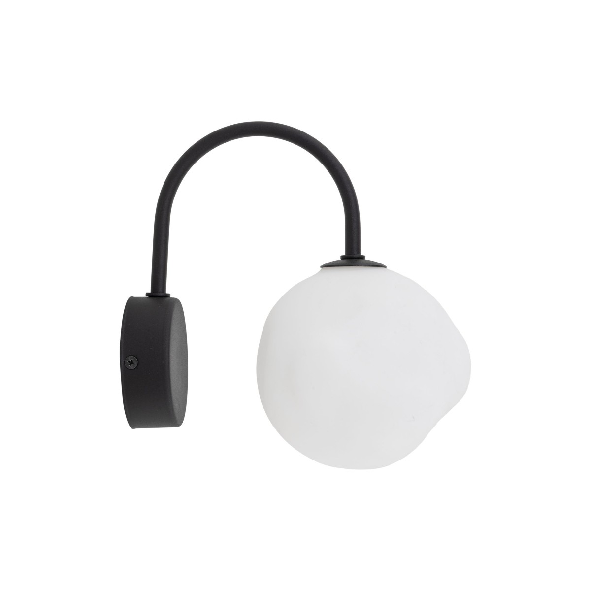 Lampa ścienna TK-Lighting MISTY TKL11016  Kinkiet kolor - czarny - biały styl Nowoczesny  Glamour