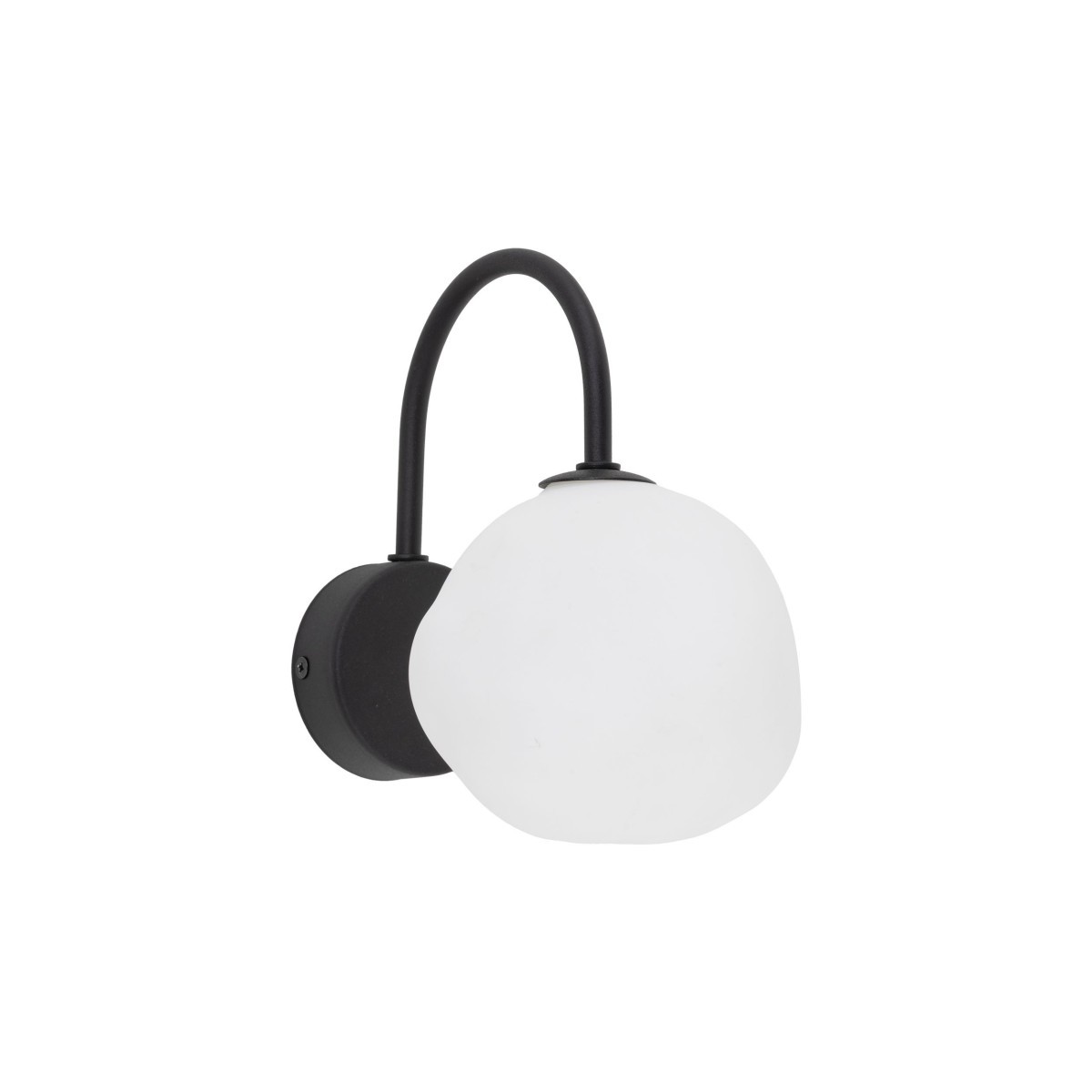 Lampa ścienna TK-Lighting MISTY TKL11016  Kinkiet kolor - czarny - biały styl Nowoczesny  Glamour
