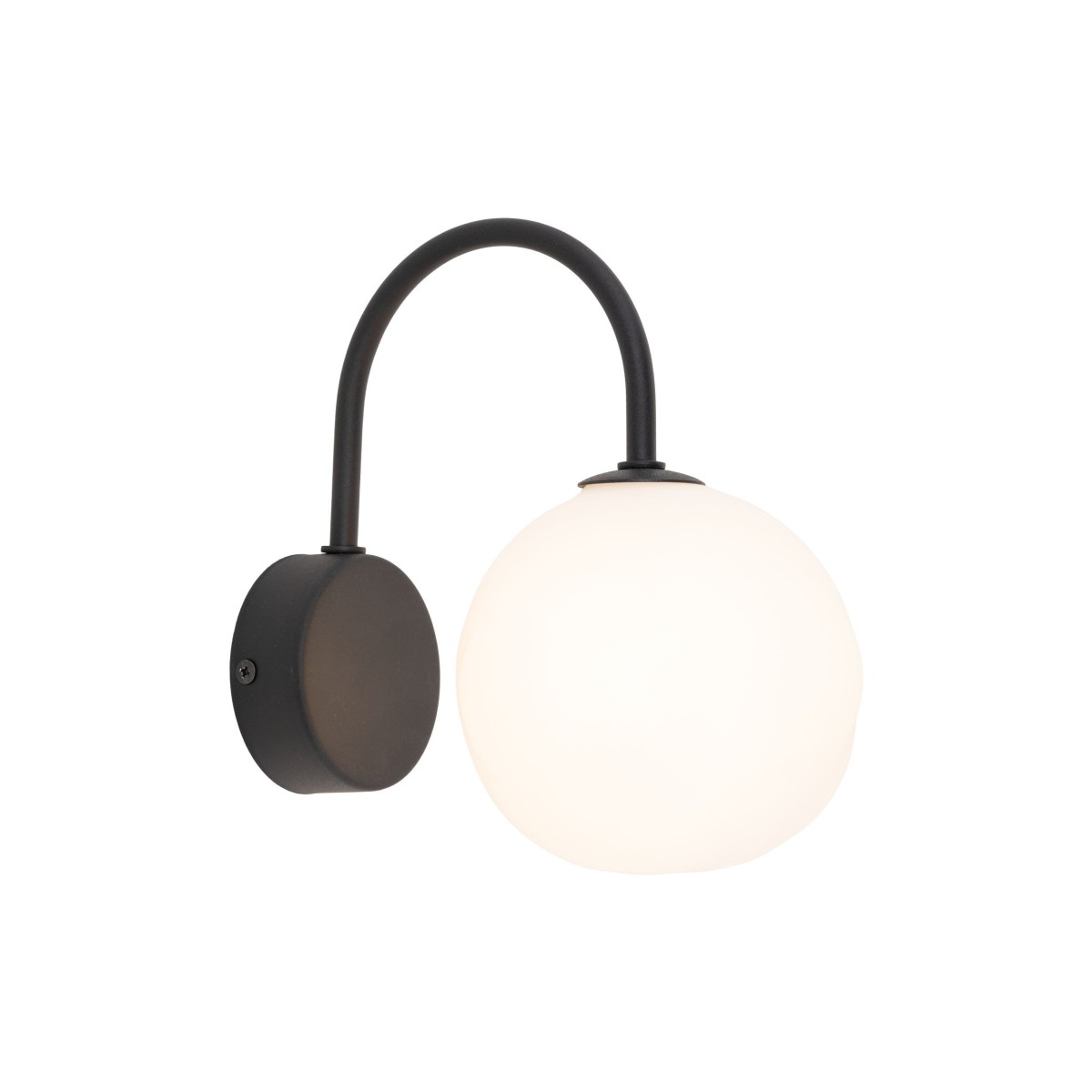 Lampa ścienna TK-Lighting MISTY TKL11016  Kinkiet kolor - czarny - biały styl Nowoczesny  Glamour