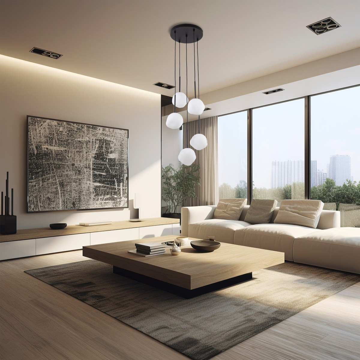 Lampa wisząca TK-Lighting MISTY TKL11019  Lampa sufitowa kolor - czarny - biały styl Nowoczesny  Glamour