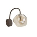 Kinkiet TK-Lighting LAVA TKL11024 kolor - brązowy - koniak styl Glamour