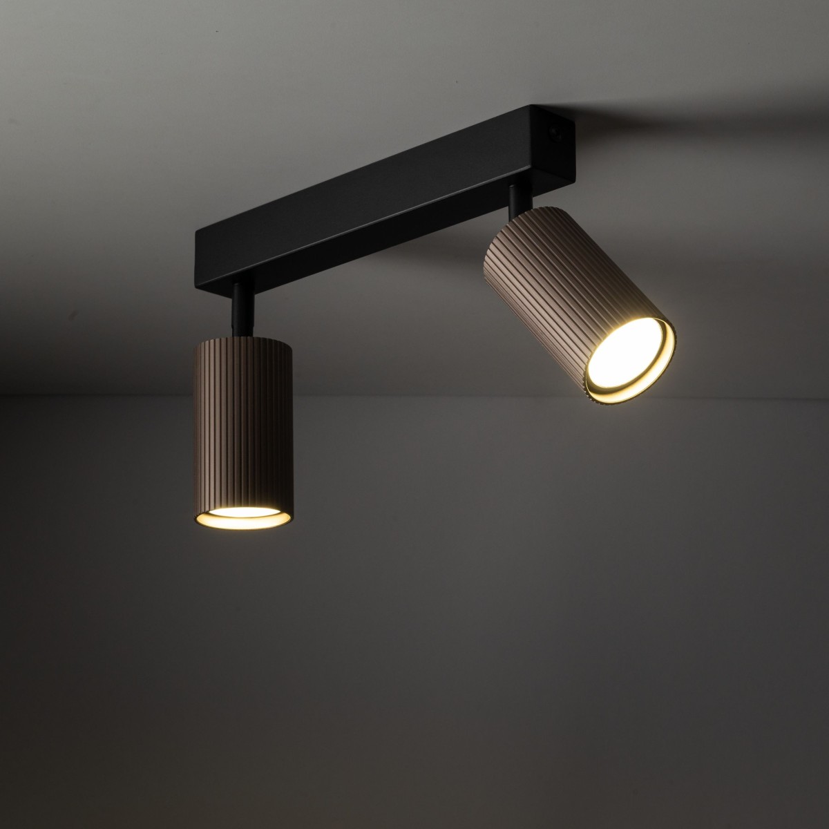 Lampa sufitowa TK-Lighting TUNE TKL16147  Lampa ścienna kolor - czarny - brązowy styl Nowoczesny