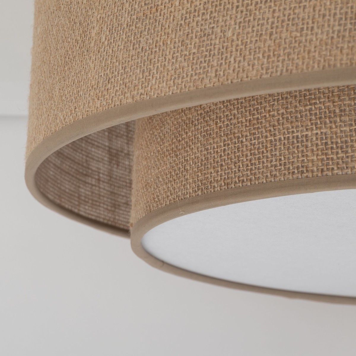 Lampa sufitowa TK-Lighting CALISTO TKL11046 kolor - biały - Brązowy styl Skandynawski