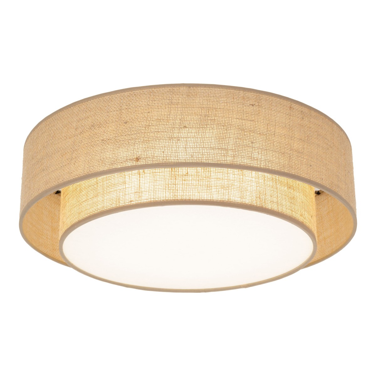 Lampa sufitowa TK-Lighting CALISTO TKL11046 kolor - biały - Brązowy styl Skandynawski