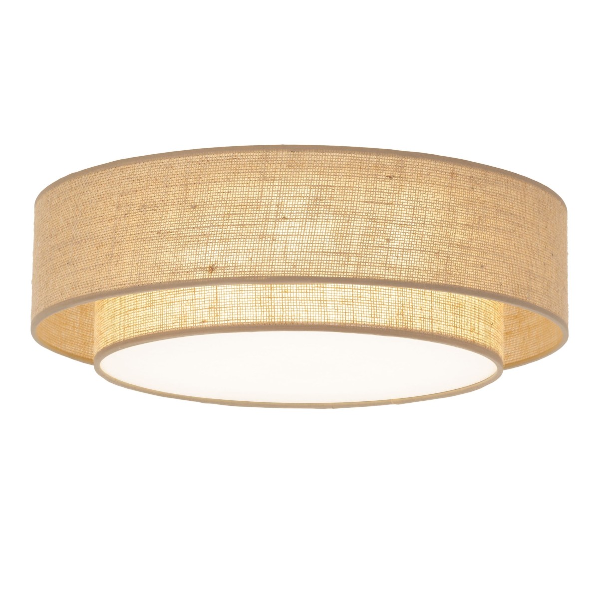 Lampa sufitowa TK-Lighting CALISTO TKL11046 kolor - biały - Brązowy styl Skandynawski