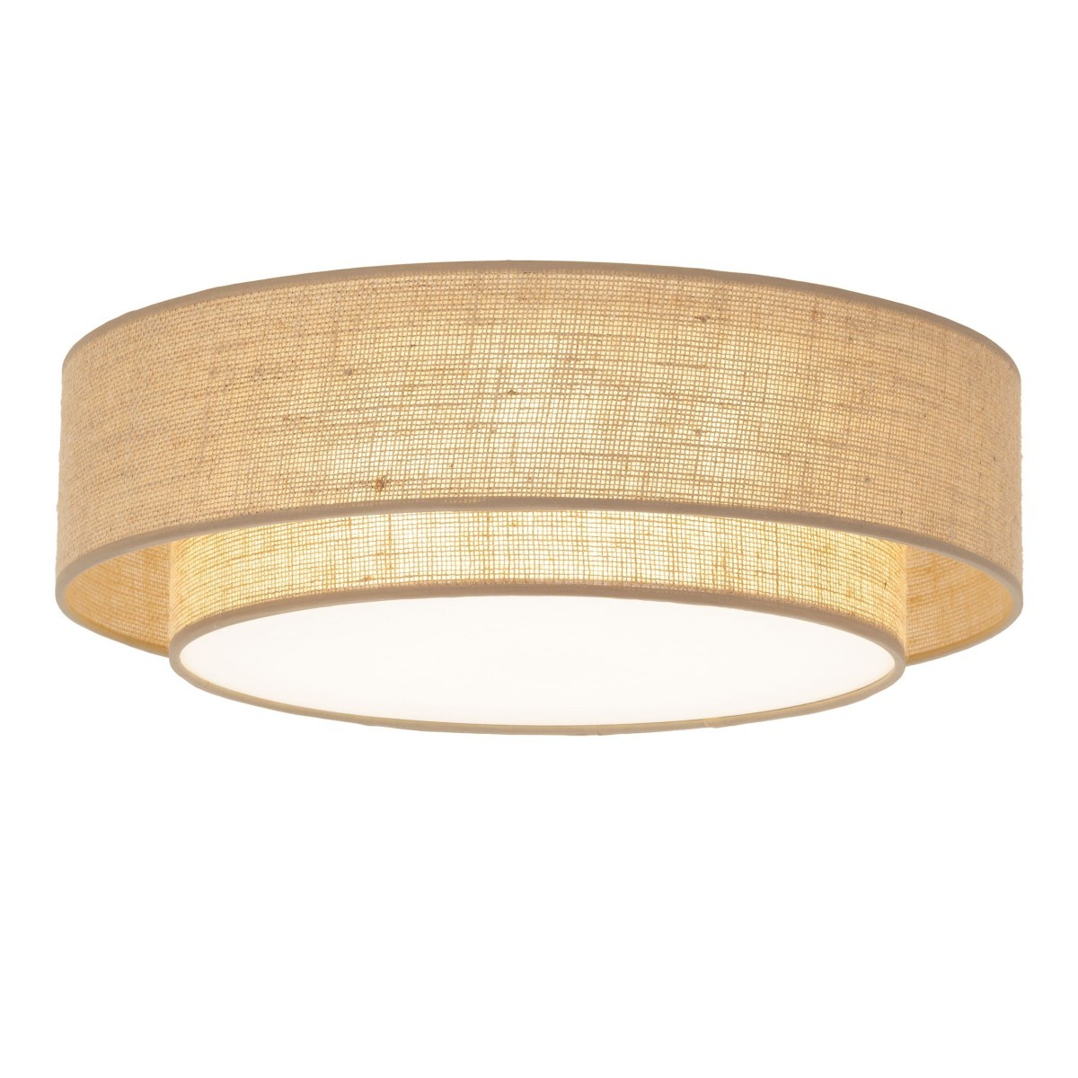 Lampa sufitowa TK-Lighting CALISTO TKL11046 kolor - biały - Brązowy styl Skandynawski