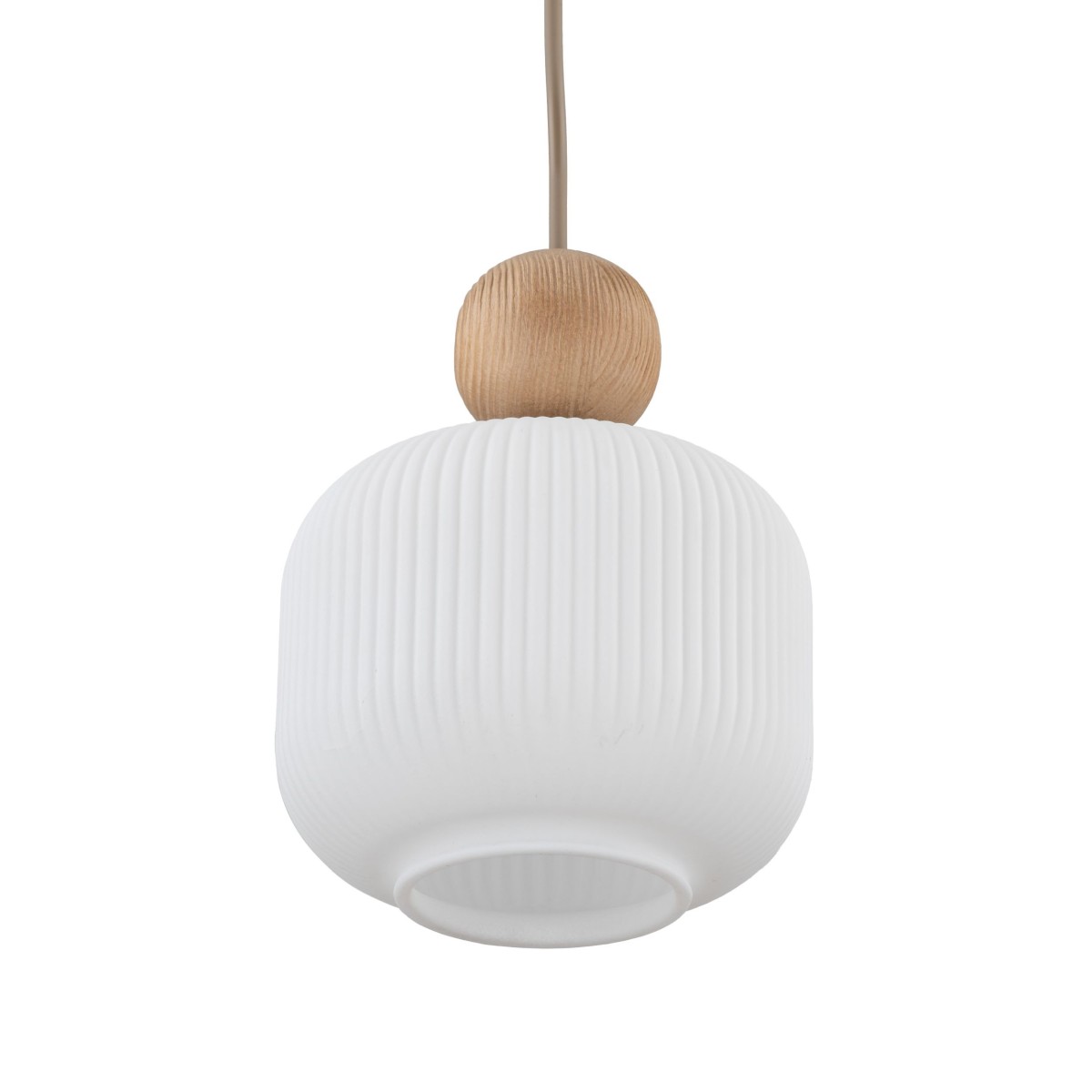 Lampa wisząca TK-Lighting BALLO TKL11049 kolor - sabia - biały styl Glamour