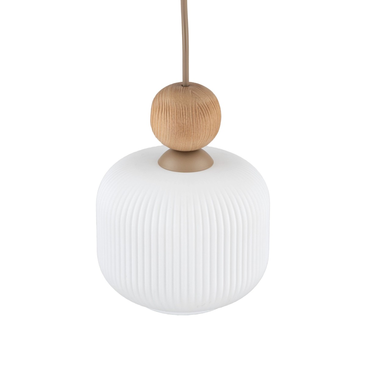 Lampa wisząca TK-Lighting BALLO TKL11049 kolor - sabia - biały styl Glamour
