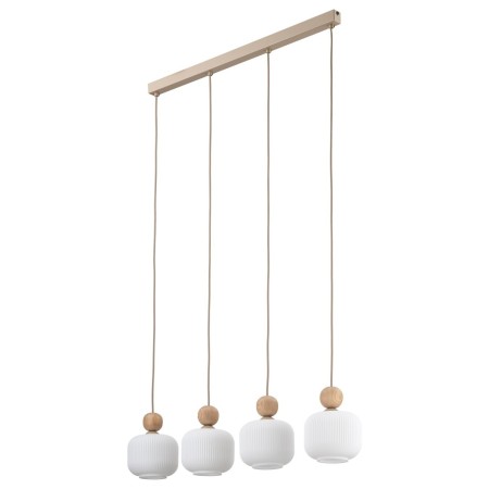 Lampa wisząca TK-Lighting BALLO TKL11051 kolor - biały styl Glamour