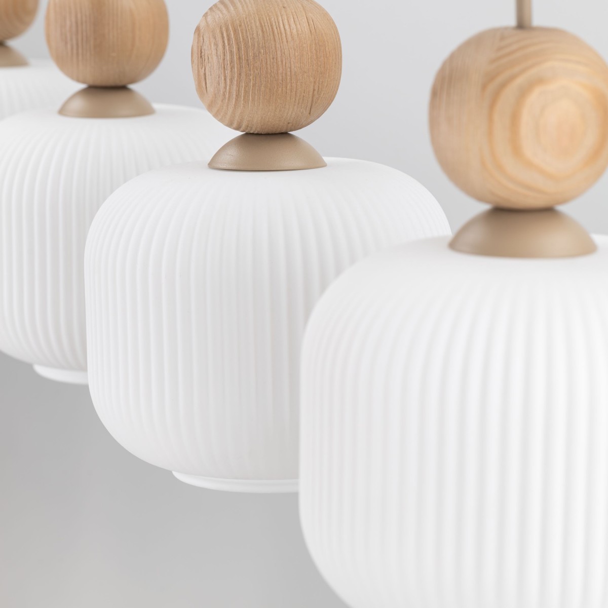 Lampa wisząca TK-Lighting BALLO TKL11051 kolor - biały styl Glamour