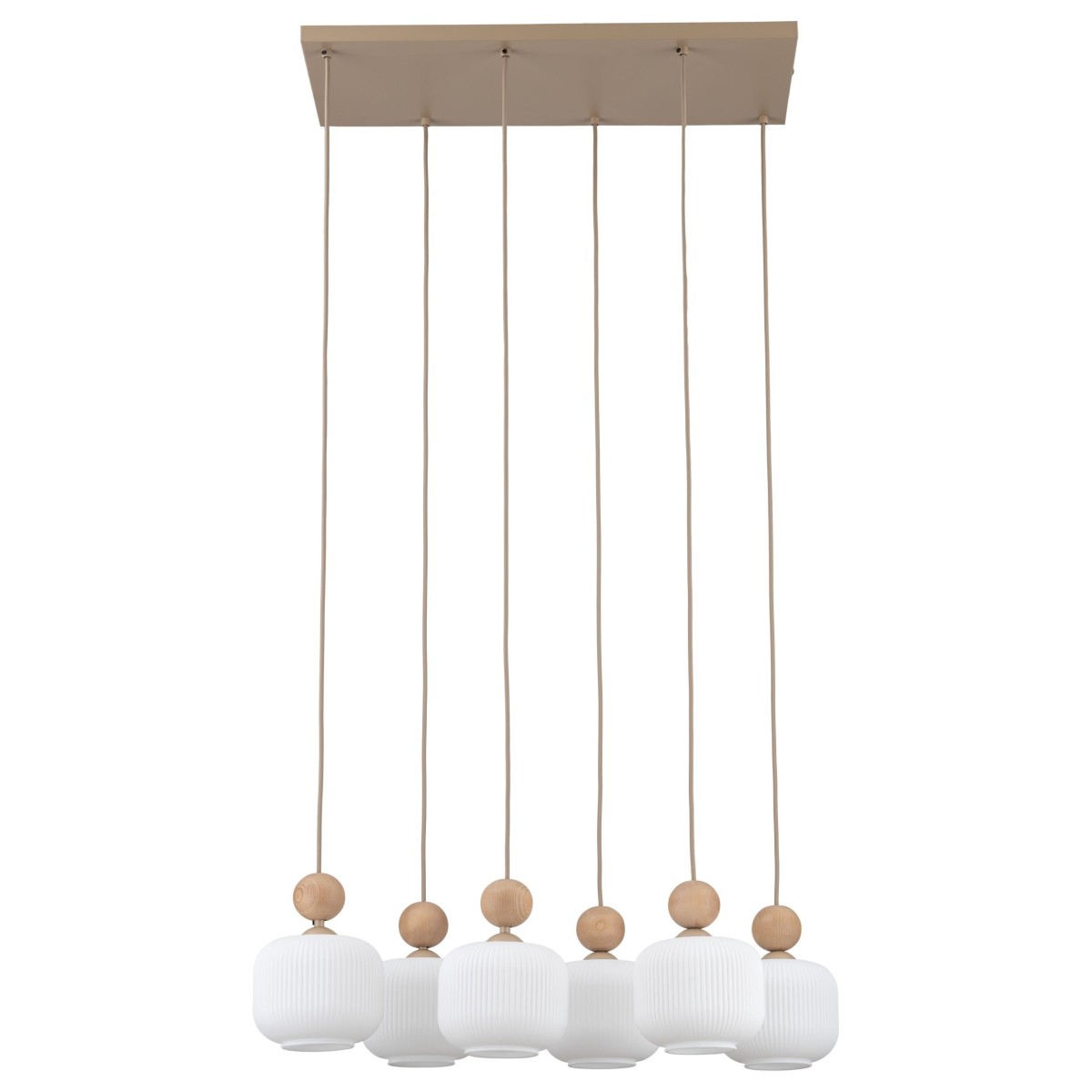 Lampa wisząca TK-Lighting BALLO TKL11052  Lampa sufitowa kolor - sabia - biały styl Glamour