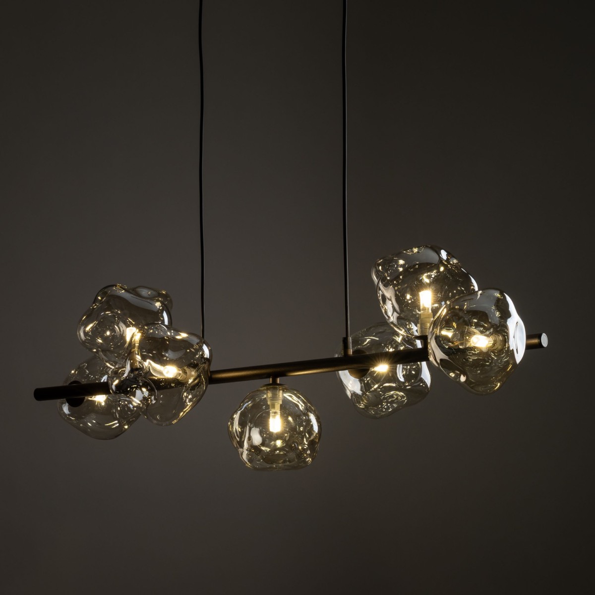 Lampa wisząca TK-Lighting LAVA TKL11033 kolor - brązowy styl Glamour