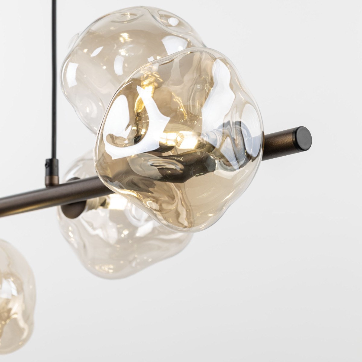 Lampa wisząca TK-Lighting LAVA TKL11033 kolor - brązowy styl Glamour