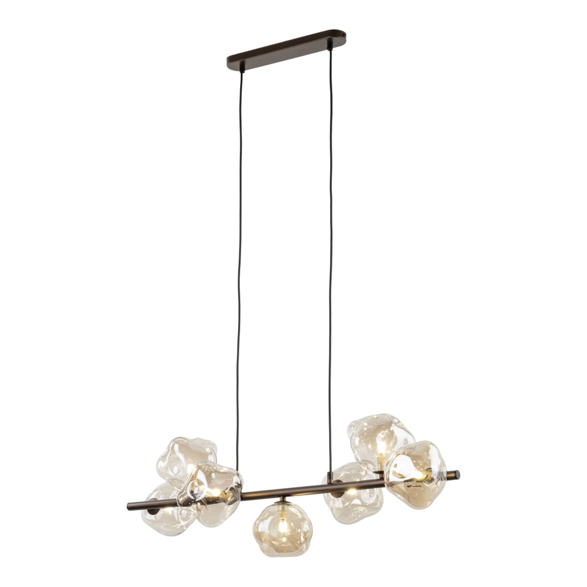Lampa wisząca TK-Lighting LAVA TKL11033 kolor - brązowy styl Glamour