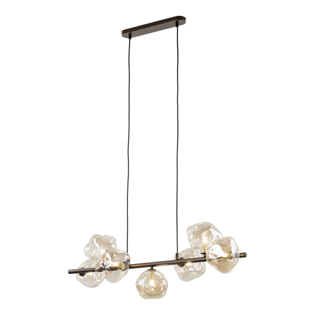 Lampa wisząca TK-Lighting LAVA TKL11033 kolor - brązowy styl Glamour