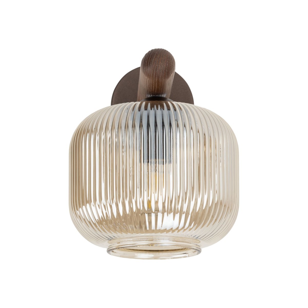 Kinkiet TK-Lighting SALVIA TKL11067 kolor - brązowy - koniak styl Klasyczny